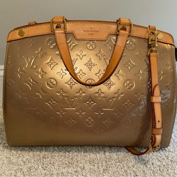 Louis Vuitton Handbags - Louis Vuitton Brea GM Vernis Poudre